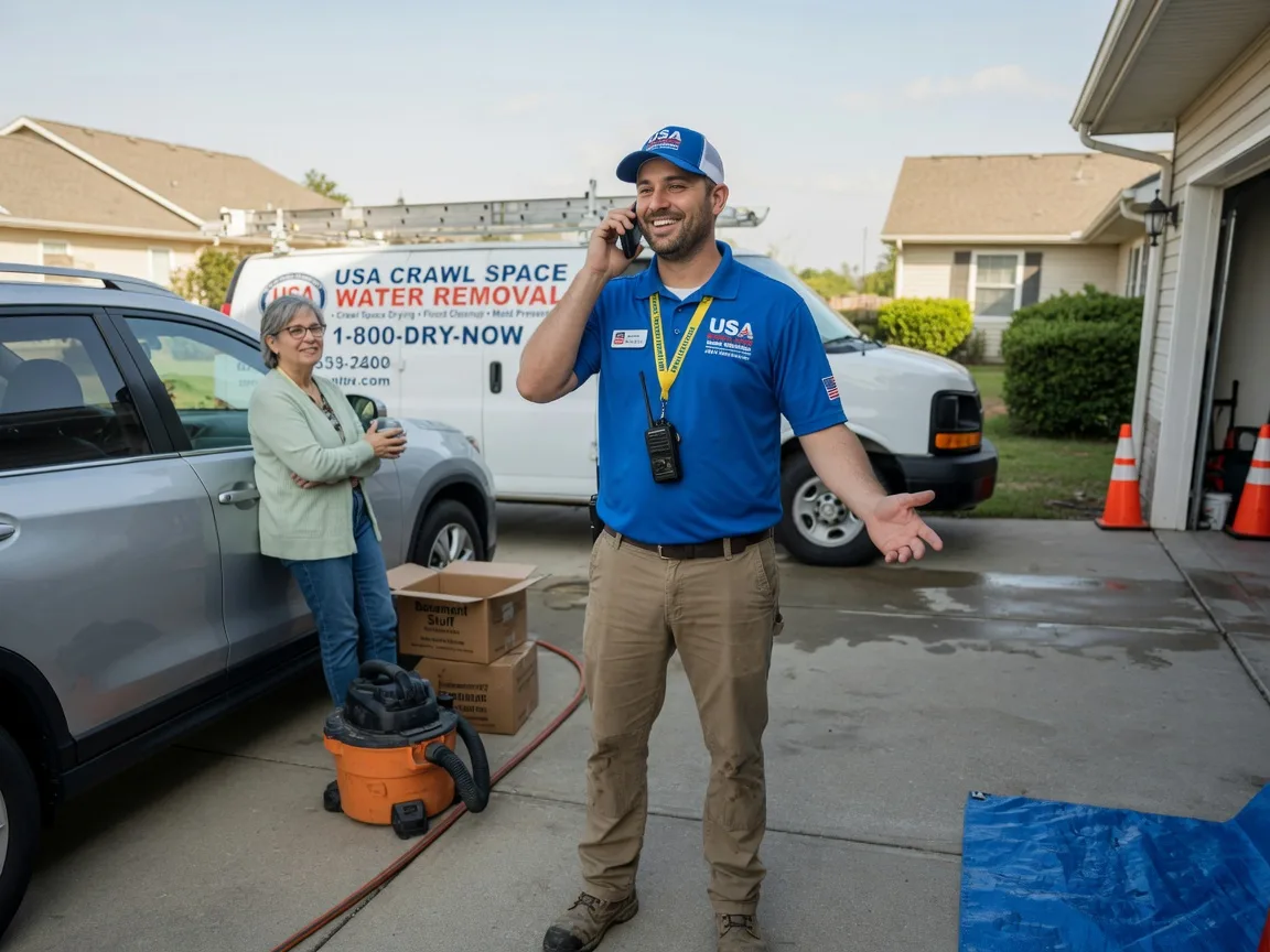 Crawl Space Water Removal Camanche, IA FAQs